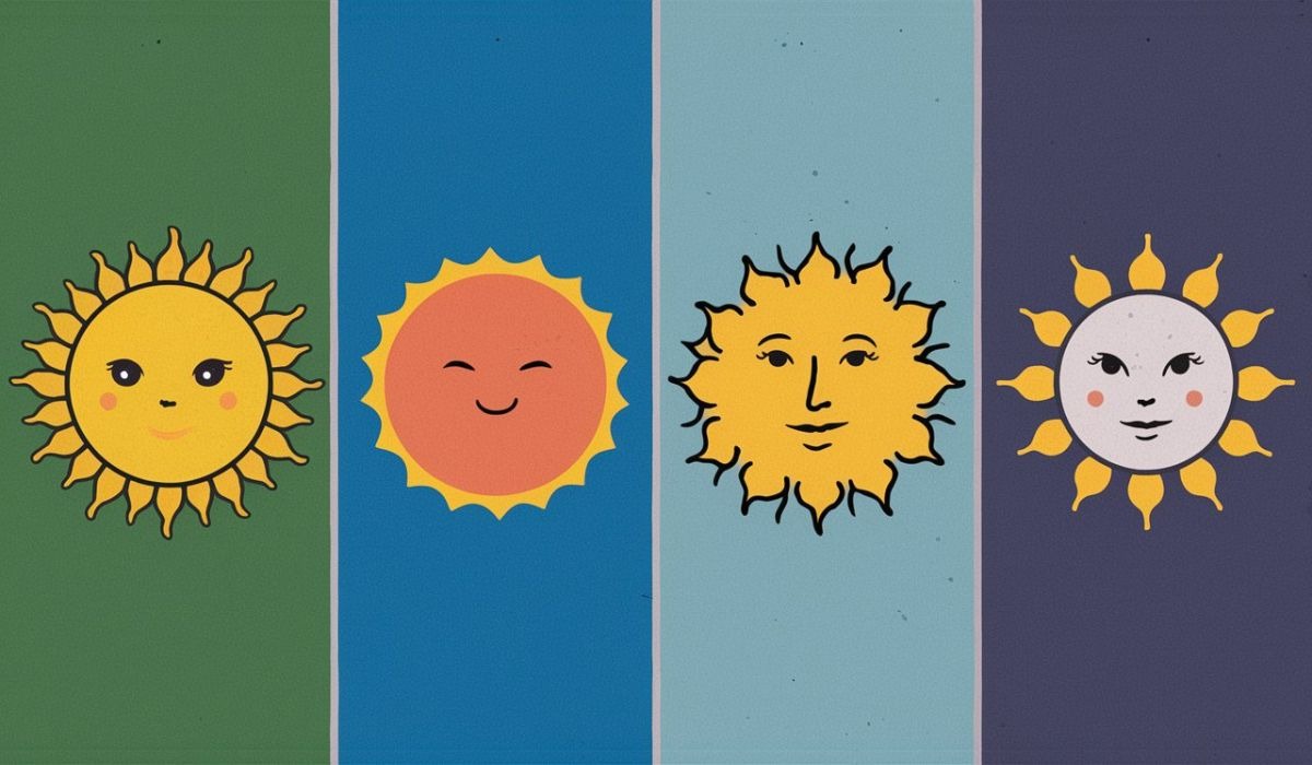 Test de personalidad: descubre si eres una persona pasiva con solo elegir uno de los soles en la imagen (Foto: Depor).