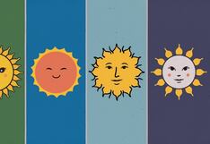 Descubre si eres una persona pasiva con tan solo elegir un sol en la ilustración
