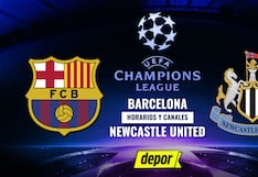 Barcelona vs. Newcastle: canales de transmisión y a qué hora juegan por la Champions League