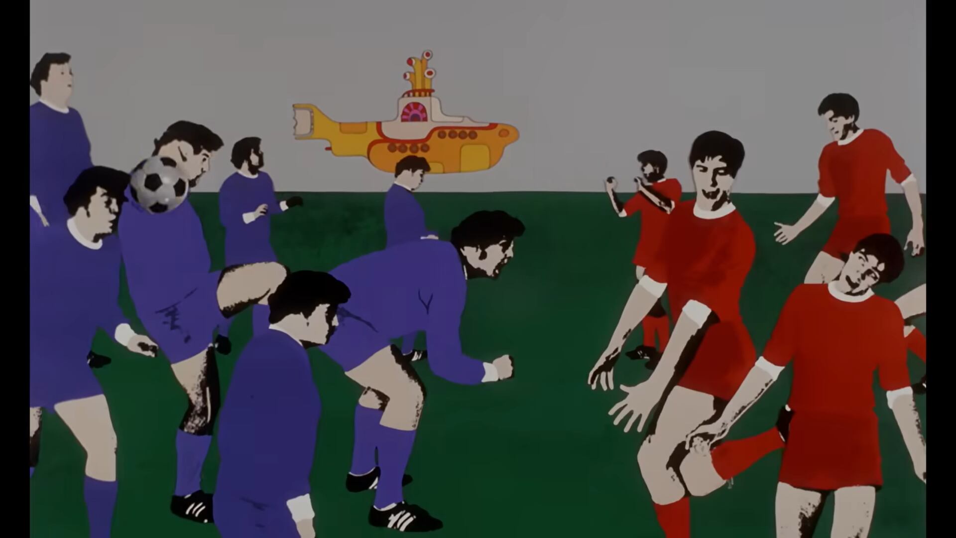 La imagen que aparece en el videoclip de 'Eleanor Rigby'. (Foto: Captura)