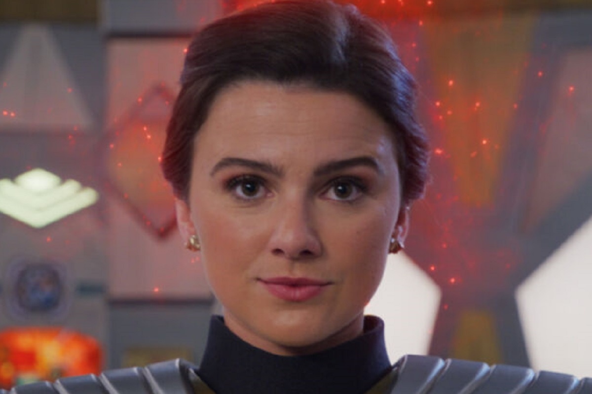 Hunter Deno como Amelia en la serie "Power Rangers: Furia cósmica" (Foto: Netflix)