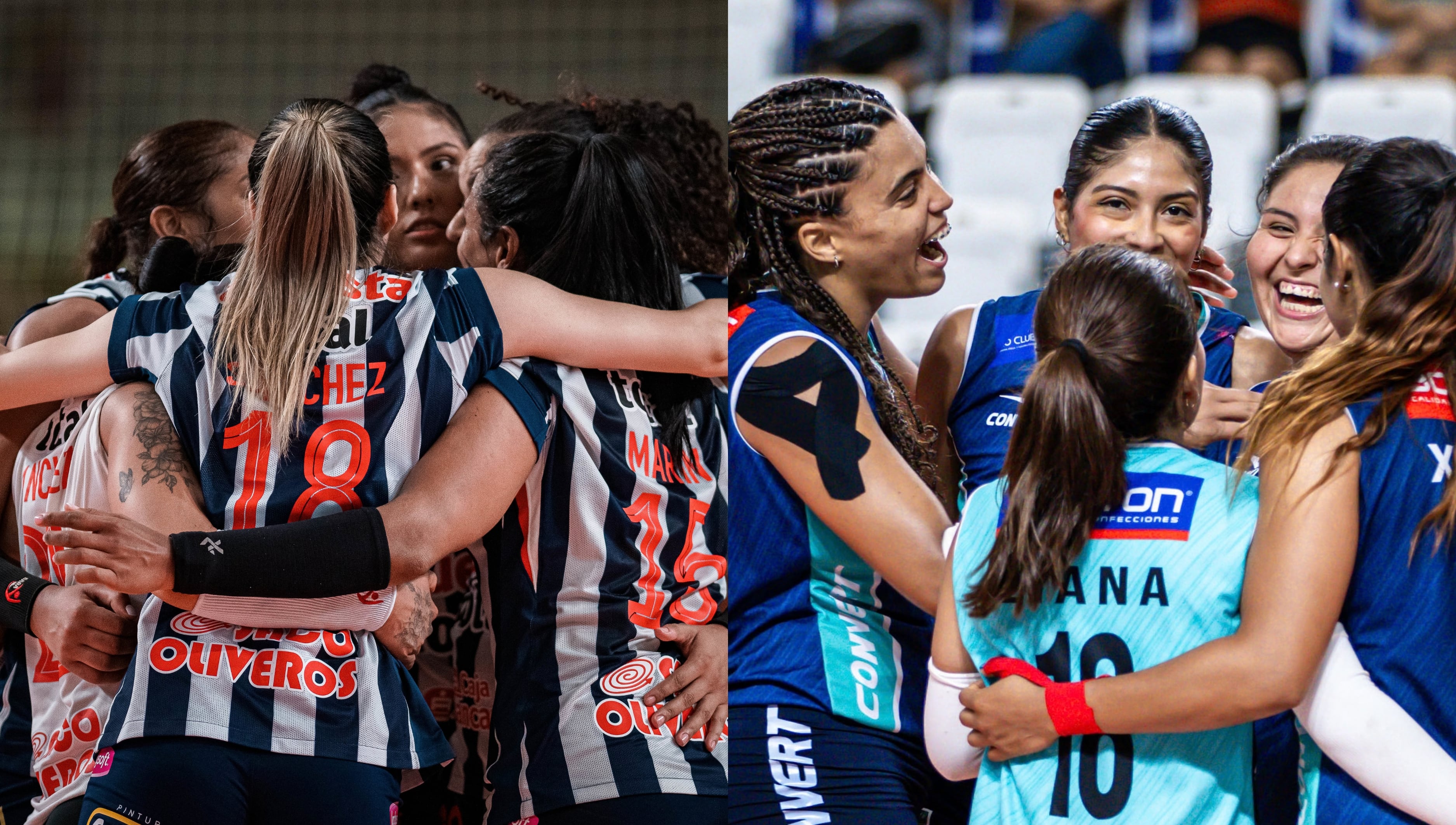 Alianza Lima vs. Soan se enfrentarán por los cuartos de finales de la Liga Peruana de Vóley. (Foto: FPV)