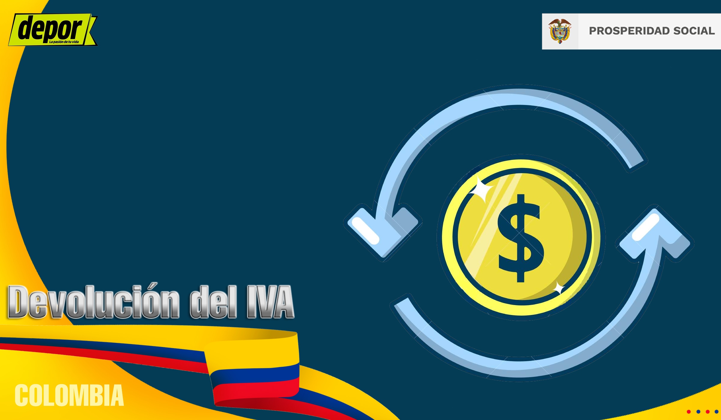 Conoce aquí si te corresponde cobrar la Devolución del IVA 2023 en Colombia durante agosto (Foto: Composición)