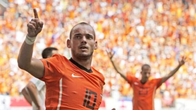 Mira el banderín que le entregará Sneijder a Perú en su despedida [FOTO]