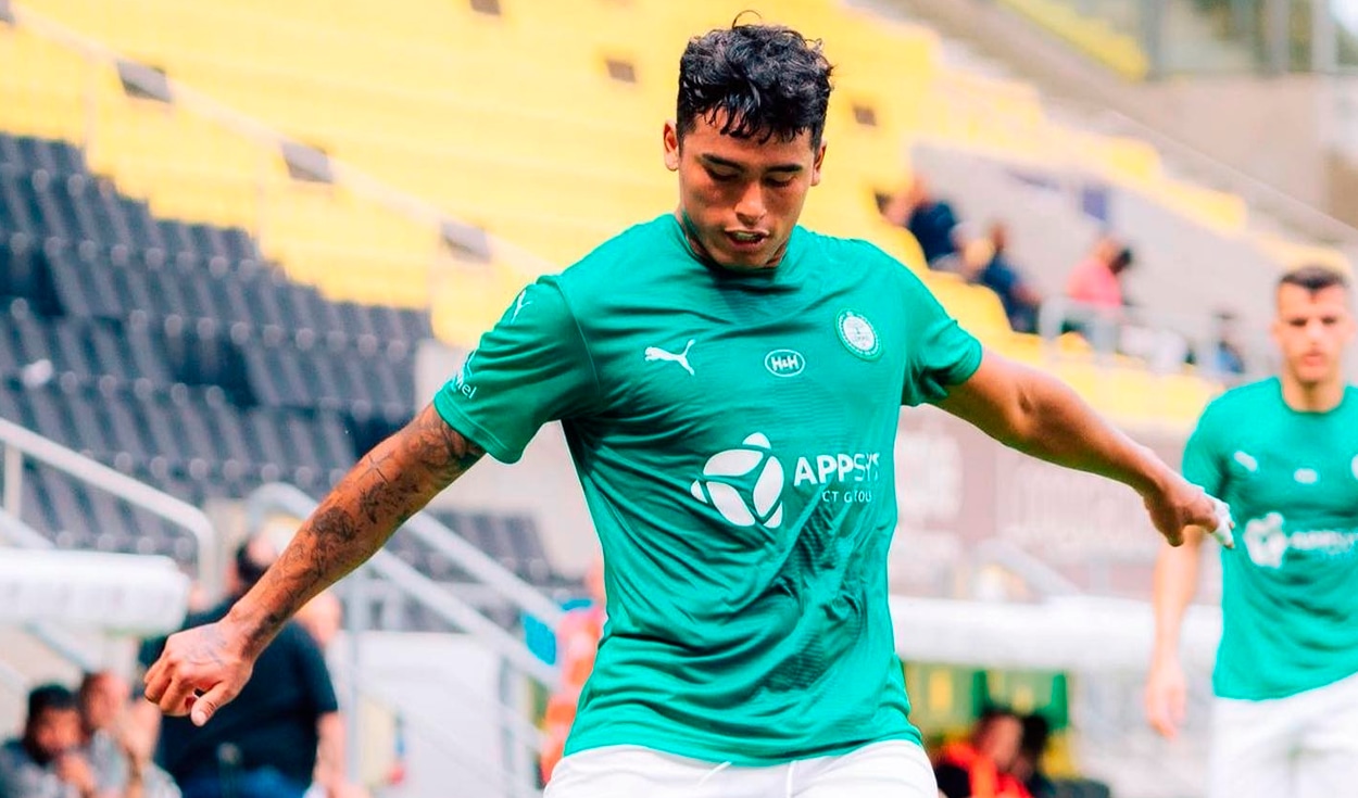 Kluiverth Aguilar anotó su primer gol en el Lommel SK. (Foto: DSports)