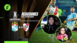Sporting Cristal 1-1 River Plate: reacciones tras el empate celeste por Copa Libertadores