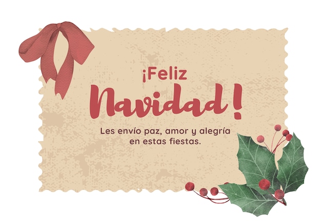 ¡Feliz Navidad! Le envío paz, amor y alegría en estas fiestas. | Crédito: Canva / Composición Depor