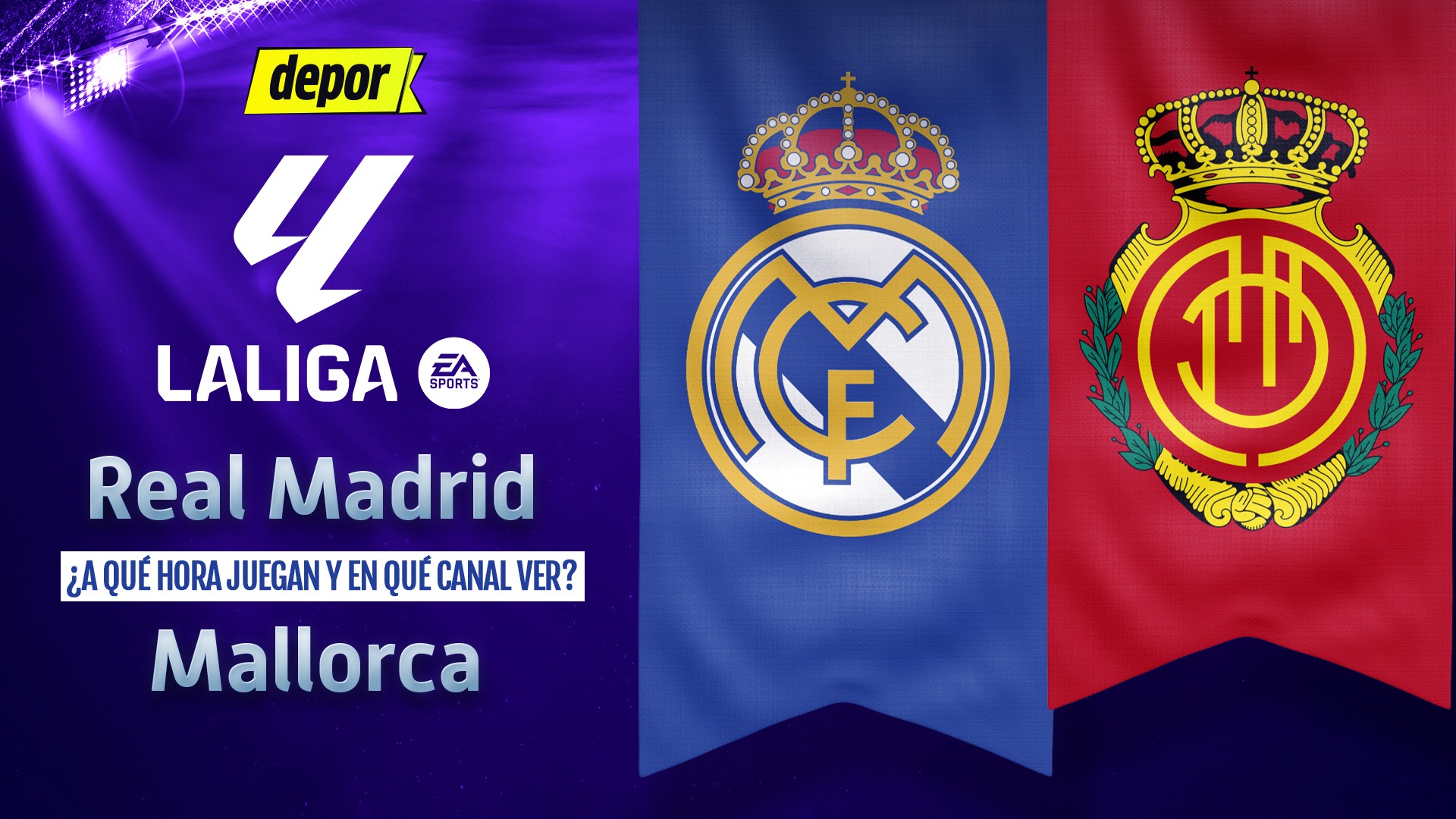 Real Madrid vs Mallorca se enfrentan por la fecha 36 de LaLiga.