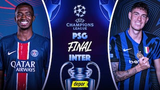 Dónde ver PSG vs. Inter, por la final de la Champions Legue