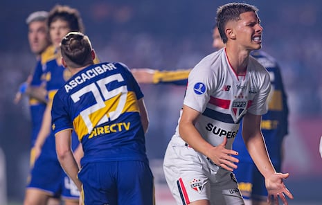 Por Copa Sudamericana, Boca vs. Sao Paulo (1-1): mejores jugadas y goles