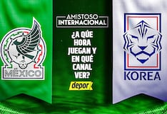 México vs. Corea del Sur: dónde ver y en qué canal de televisión transmiten