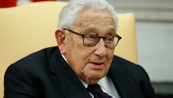 Este miércoles se reportó el fallecimiento de Henry Kissinger (Foto: AFP)