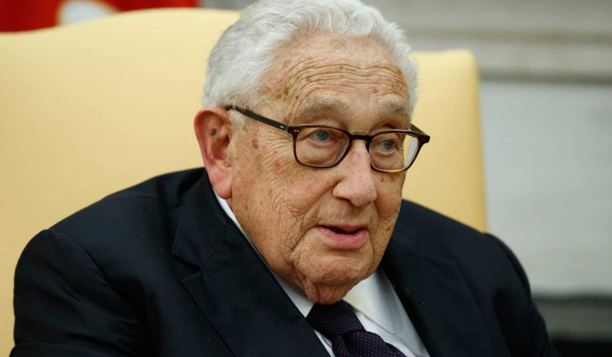 Este miércoles se reportó el fallecimiento de Henry Kissinger (Foto: AFP)
