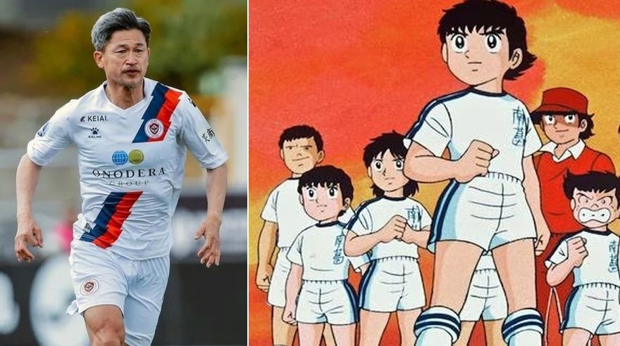 Kazuyoshi Miura, el jugador que inspiró la creación de Oliver Atom, seguirá jugando en Portugal. (Getty)