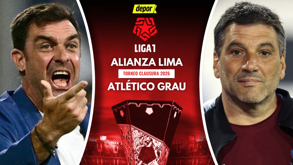 Alianza Lima vs. Atlético Grau se enfrentan por la jornada 12 del Torneo Clausura 2026. (Diseño: Depor)