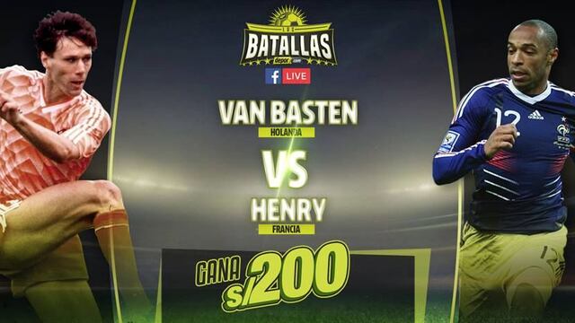Thierry Henry venció a Marco Van Basten y se enfrentará a Ronaldo en las semifinales