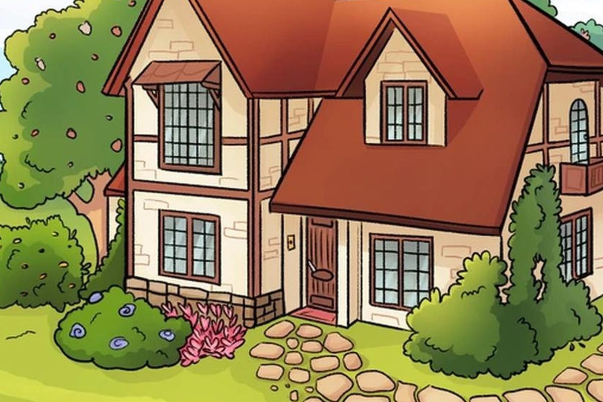 RETO VIRAL | En esta imagen se aprecia una gran casa de campo. (Foto: genial.guru)