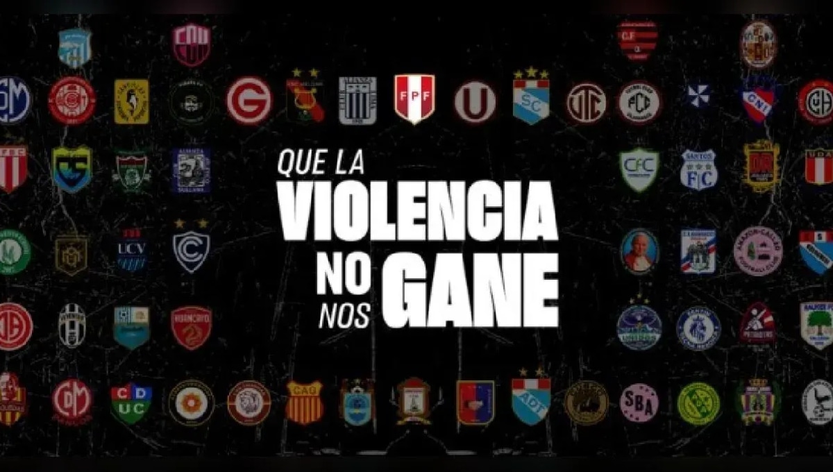 La FPF lanzó una campaña para combatir la violencia en el fútbol peruano. (Imagen: FPF)