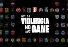 Cruzada de la FPF y clubes de la Liga 1: ¿cuál es la propuesta para combatir la violencia y el racismo?