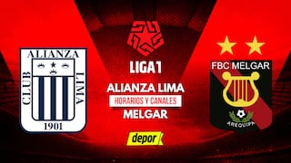 ¿En qué canales ver hoy Alianza Lima vs. Melgar?