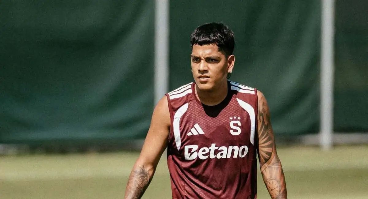 Joao Grimaldo tiene 10 partidos jugados en el Sparta Praga. (Foto: Getty Images)