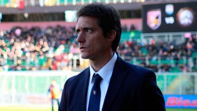 Barros Schelotto dejó de ser DT de Palermo por no tener licencia para dirigir