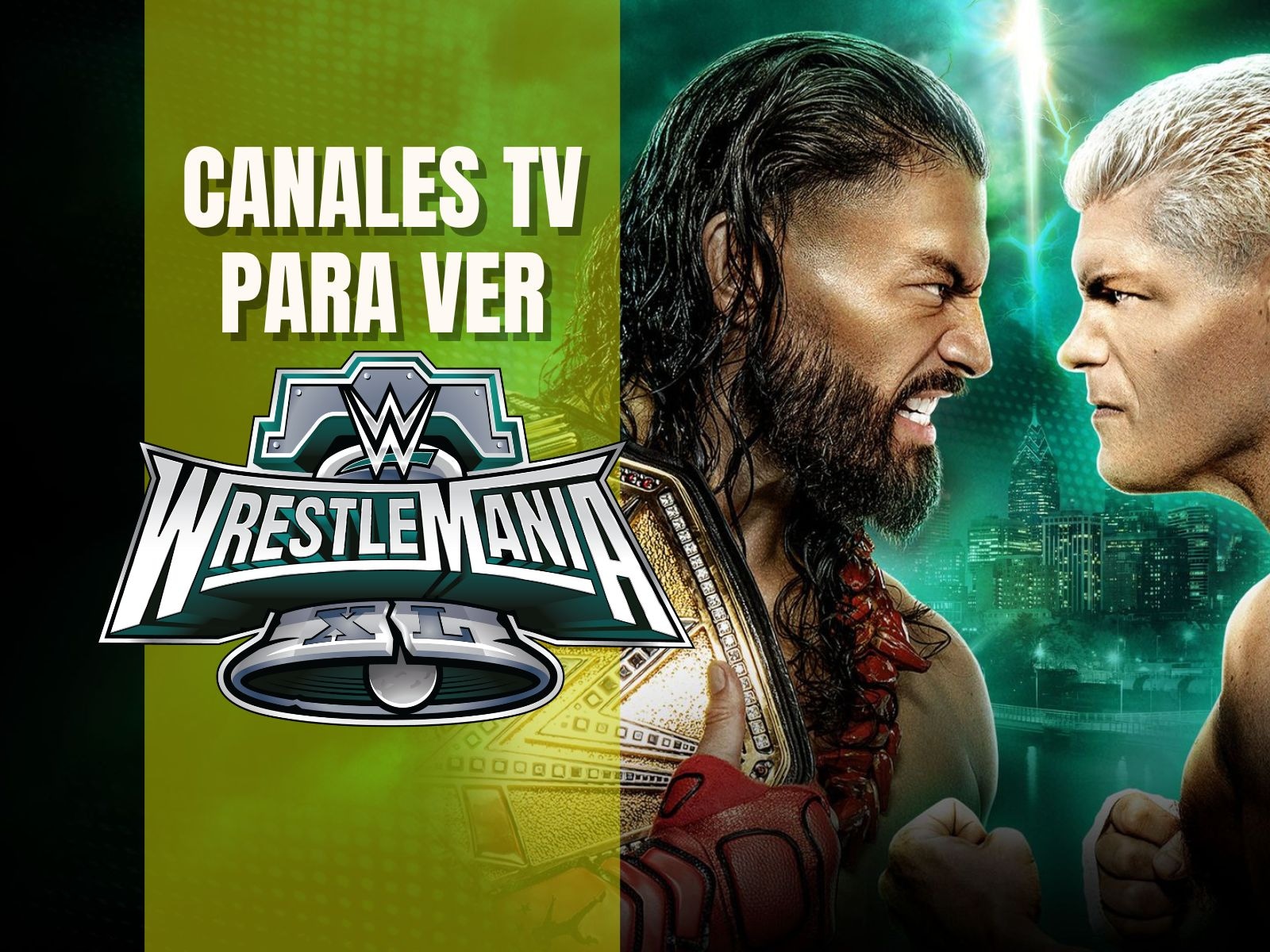 Descubre en qué canales TV puedes ver WrestleMania 40 en vivo y en directo. No te pierdas la acción en tu país. | Crédito: WWE.com / Composición Depor