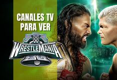 Canales TV que transmitieron las dos noches de WWE WrestleMania 40