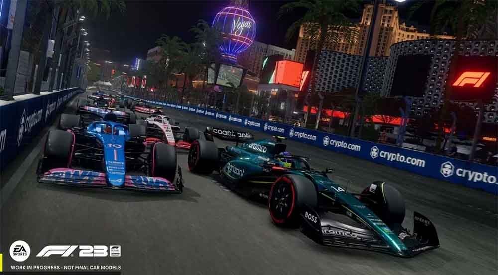 El título de Electronic Arts cuenta con el nuevo circuito de Las Vegas.
