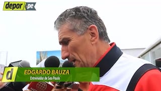 César Vallejo: Edgardo Bauza confesó que tiene analizado al equipo poeta