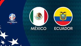 Mexico vs. Ecuador: Live Stream, TV Channel, Date, Start Time, lineups, Where & How to Watch NOW the 2024 Copa America Online free
