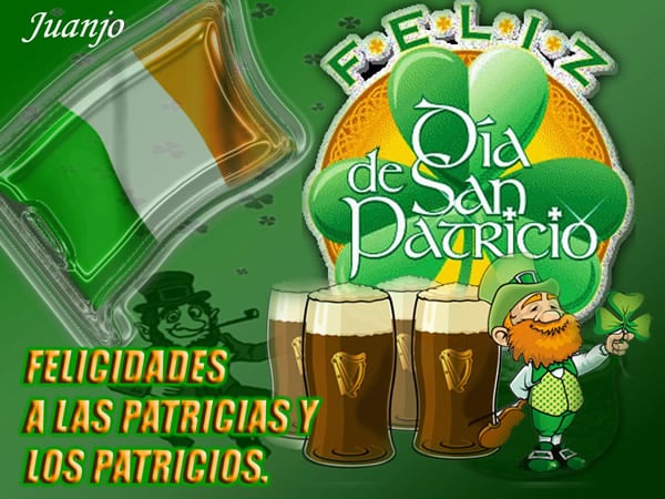 Imágenes para compartir por el día de San Patricio 2024 vía redes sociales. (Foto: internet/Freepik/Twitter).