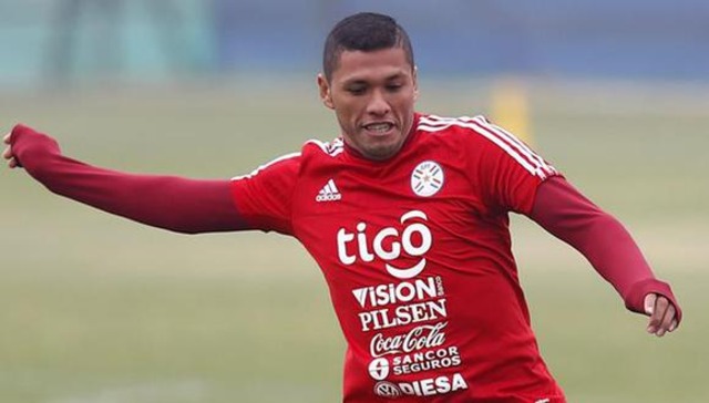 Richard Ortíz - Olimpia - 350 mil euros. (Foto: Selección Paraguaya)