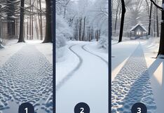 Uno de estos caminos de nieve te dirá qué conseguirás en estos días