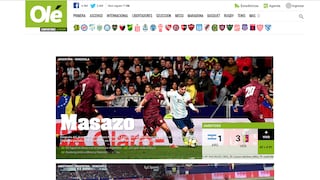 Tantas veces Messi: el regreso fallido de Leo ante Venezuela, portada en los diarios argentinos [FOTOS]