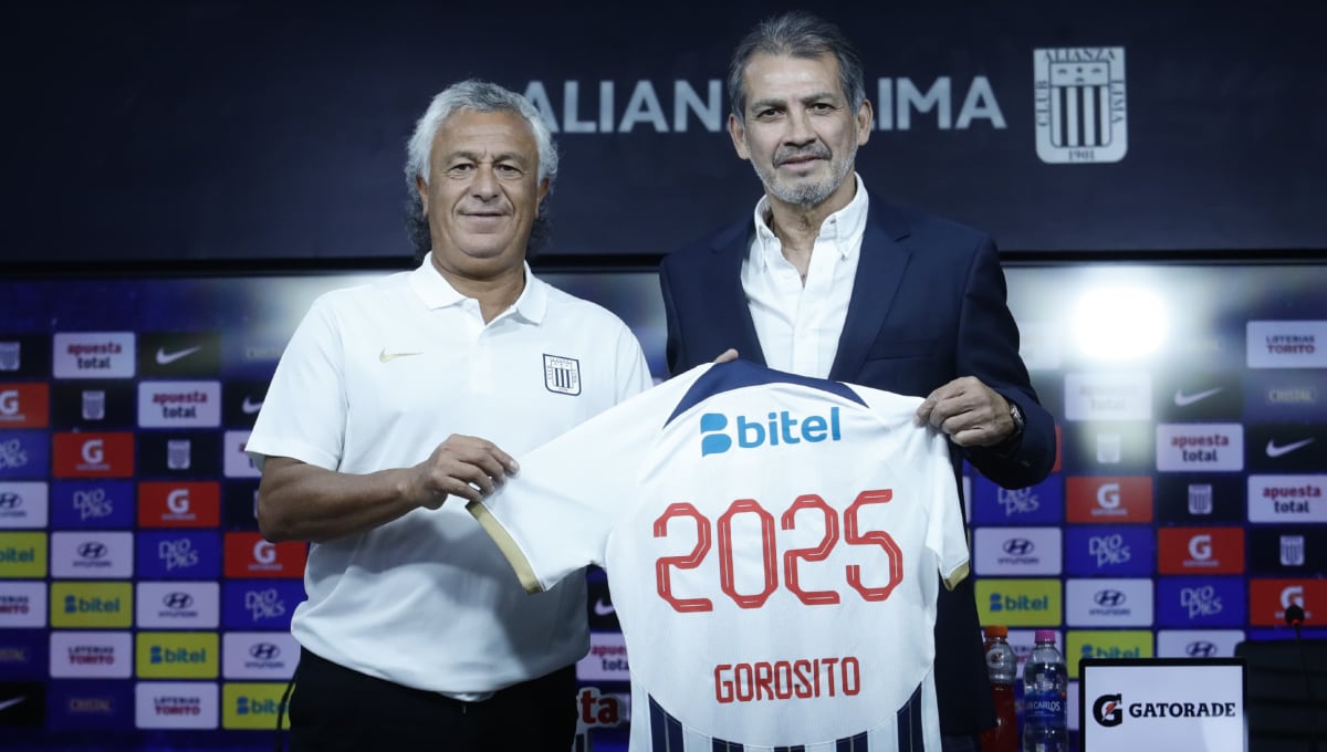 Néstor Gorosito firmó con Alianza Lima por todo el 2025. (Foto: Jesús Saucedo / GEC)