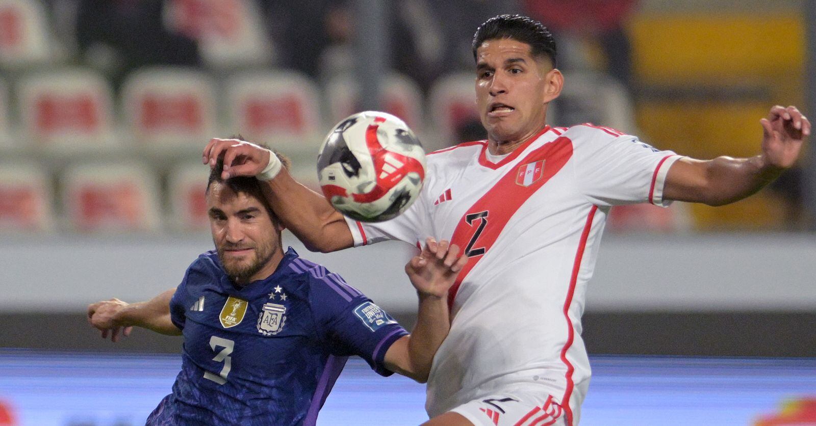 Luis Abram jugó apenas cuatro minutos en la última fecha doble de Eliminatorias. (Foto: AFP)