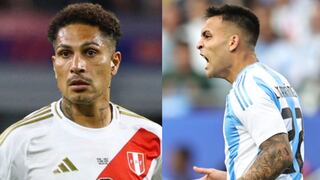 Alineaciones del Perú vs. Argentina: titulares confirmados para el duelo por Copa América