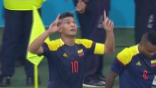 Colombia en Río 2016: Teo Gutiérrez marcó a Suecia tras buena definición