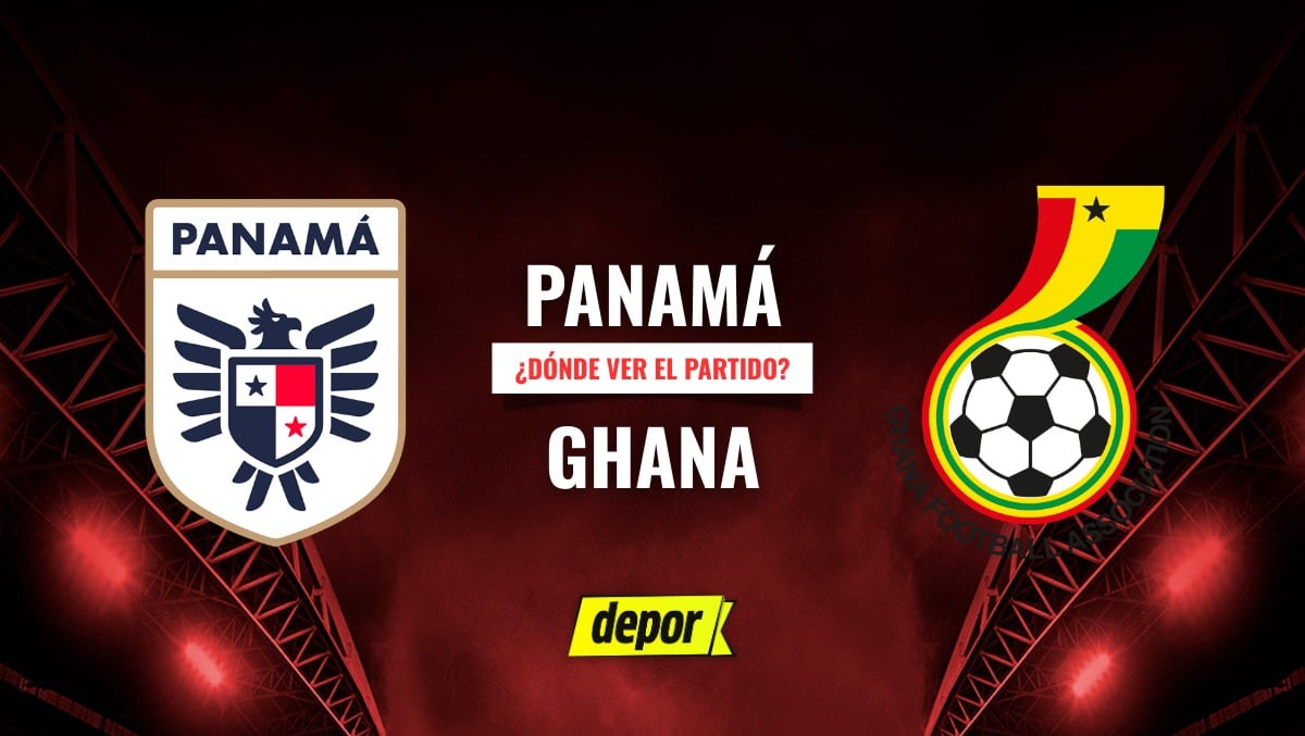 Panamá vs. Ghana. (Diseño: Depor)