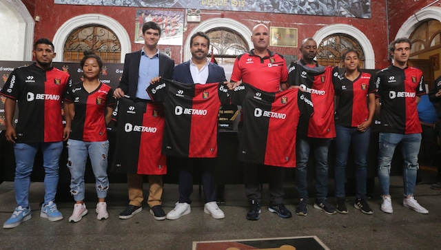 Melgar presentó un nuevo auspiciador en conferencia de prensa. (Foto: Melgar)