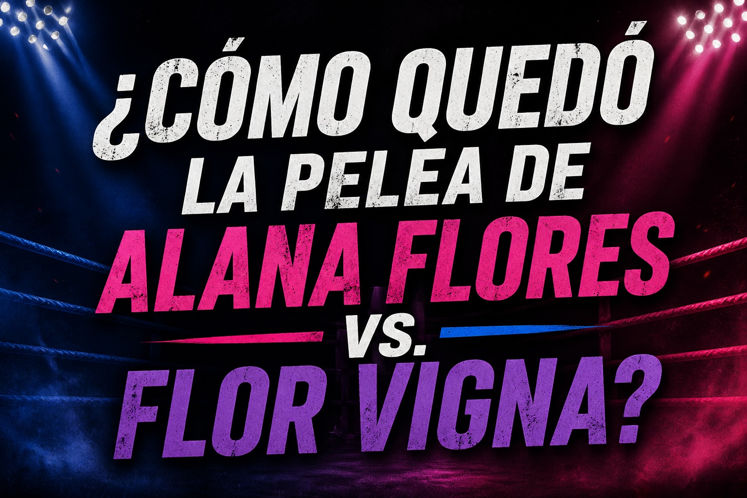 Alana Flores defiende su invicto como boxeadora no profesional ante Flor Vigna en Supernova Genesis (Imagen hecha por Depor con apoyo de la IA Gemini)