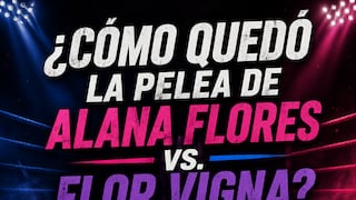 🟡 Cómo quedó la pelea de Alana Flores vs. Flor Vigna por Supernova Génesis 2026