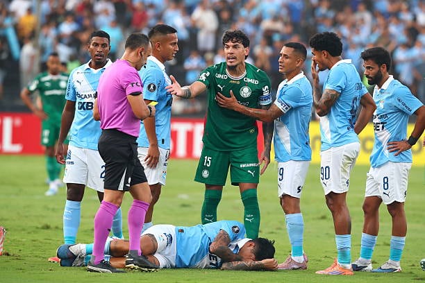 Sporting Cristal perdió 2-0 ante Palmeiras por la Copa Libertadores. (Foto: Getty Images)