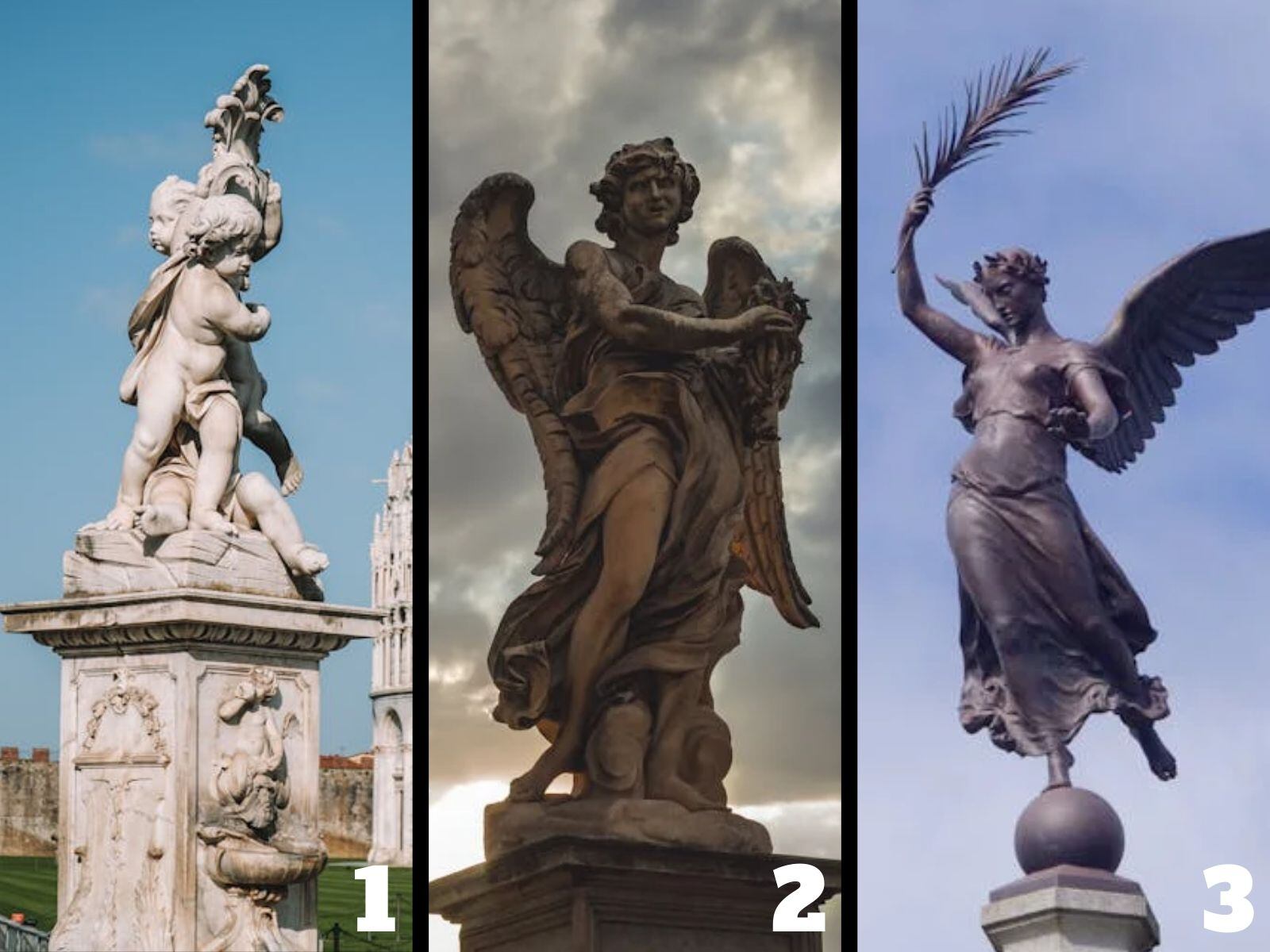 TEST VISUAL | En varias ciudades del mundo, se visualizan este tipo de monumento. (Foto: Composición Freepik / Depor)