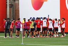 Con el plantel completo: la Selección Peruana tuvo su tercer día de entrenamiento pensando en Chile