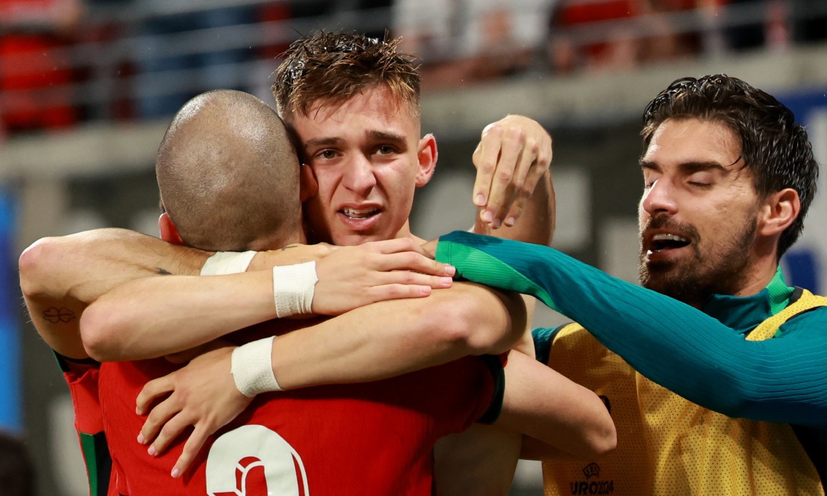 Con un tanto agónico sobre los 92 minutos, Portugal rescató 3 puntos de oro ante Chequia tras ganar 2-1 en el debut de la Eurocopa 2024. (Foto: EFE)