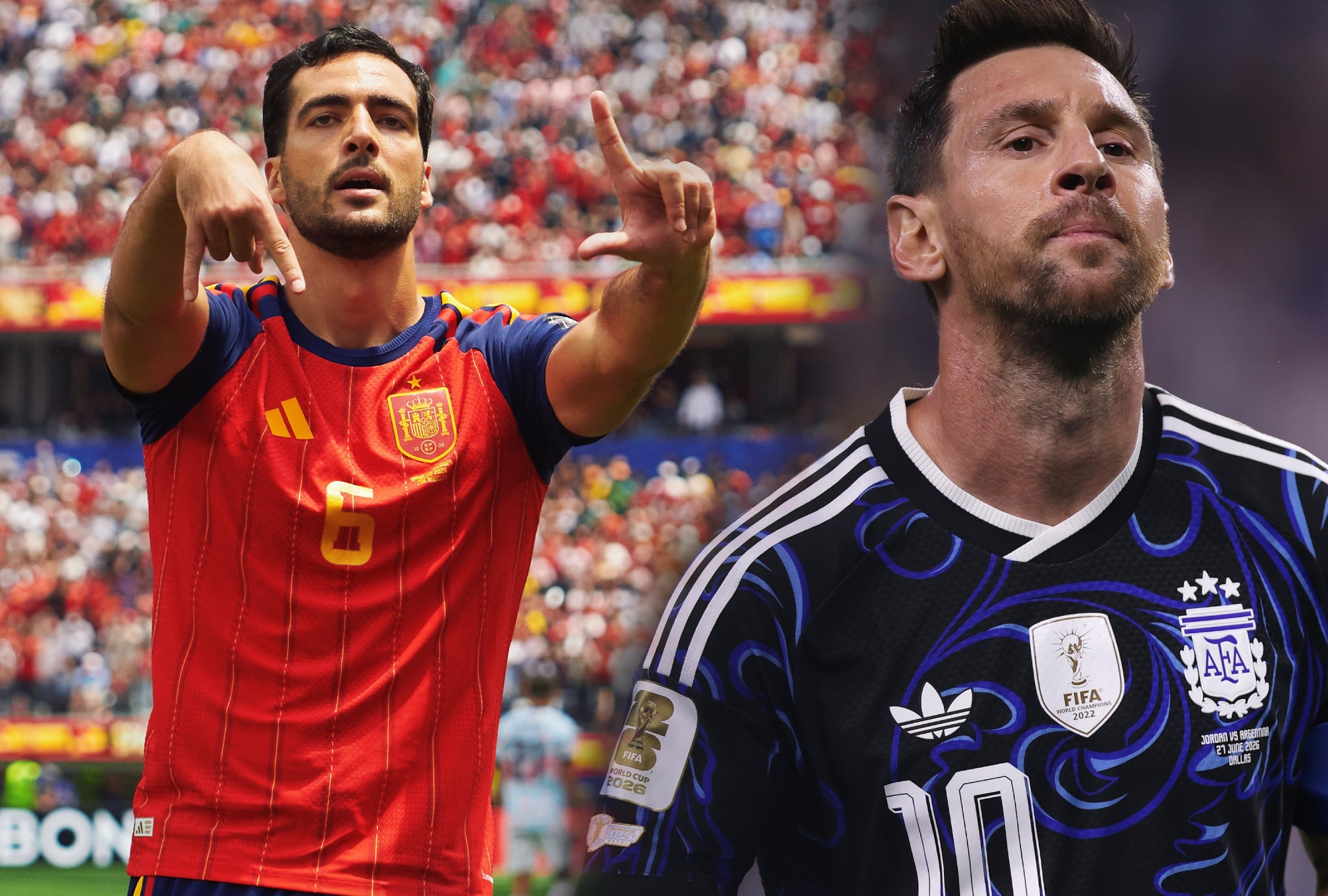 EAST RUTHERFORD, NUEVA YORK, (ESTADOS UNIDOS), 19/07/2026.- Entradas para la final España vs. Argentina por el Mundial 2026 que se realizará en el MetLife Stadium, Nueva York (Nueva Jersey), Estados Unidos. FOTO: X de la selección España y X de la selección argentina.