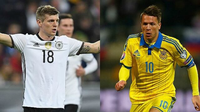 Alemania vs. Ucrania: fecha, hora y canal por la Eurocopa Francia 2016