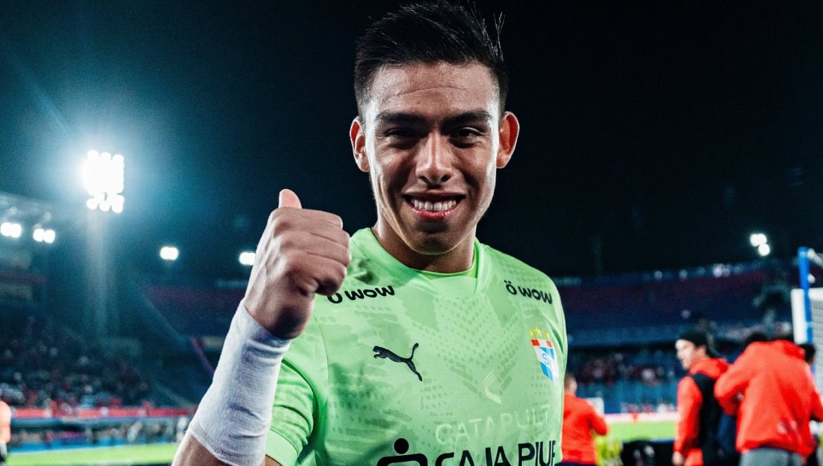 Diego Enríquez fue la figura en Asunción con sus grandes intervenciones. (Foto: Sporting Cristal)